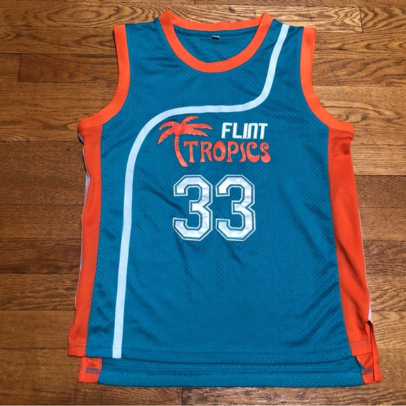 2008 Semi-Pro: Flint Tropics Jackie Moon #33 Jersey - Picture 1 of 6